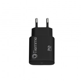 CUBE 20W - CARICA DA RETE POWER DELIVERY USB-C - NERO