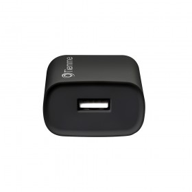 KIT CUBE - CARICA DA RETE 5W+CAVO DA USB A MICRO USB - NERO