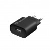 KIT CUBE - CARICA DA RETE 5W+CAVO DA USB A MICRO USB - NERO