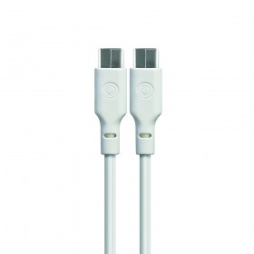 CLASSIC 100 - CAVO 60W POWER DELIVERY USB-C - USB-C 1 metro - BIANCO