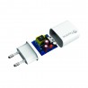 CUBE 5W - CARICA DA RETE USB - BIANCO