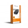 CUBE 12W - CARICA DA RETE USB - NERO