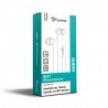 JELLY - AURICOLARI FILO CON GOMMINI - JACK 3,5 mm - 120 cm - BIANCO