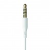 JELLY - AURICOLARI FILO CON GOMMINI - JACK 3,5 mm - 120 cm - BIANCO