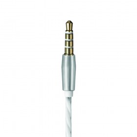 STONE - AURICOLARI CON FILO - JACK 3,5 mm - 116 cm - BIANCO