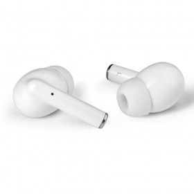 TWINPODS PRO - AURICOLARI WIRELESS CON GOMMINI - BIANCO