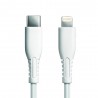 CAVO RICARICA 20W USB-C - LIGHTNING 1 metro - BIANCO