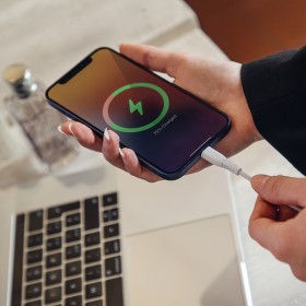 CAVO RICARICA 18W USB - USB-C 2 metri - BIANCO