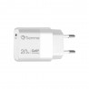 KIT CUBE - CARICA DA RETE 20W+CAVO DA USB-C A LIGHTNING - BIANCO