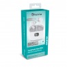 TWINPODS VIEW PRO auricolari wireless con gommini e display - BIANCO
