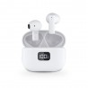 TWINPODS VIEW  - auricolari wireless con display WHITE