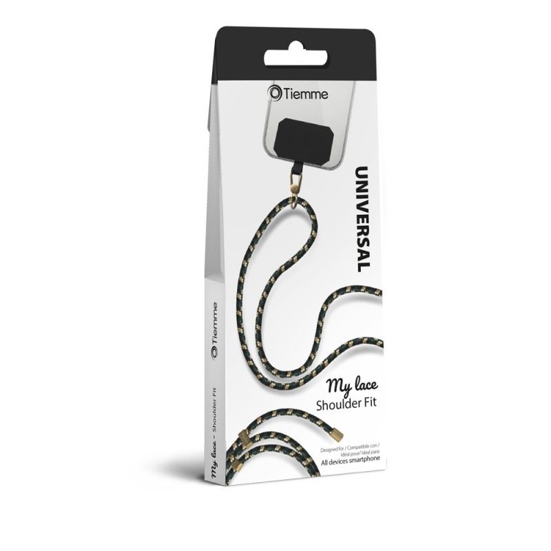 MYLACE Laccetto universale portatelefono - BLACK