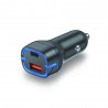 POW 10W - CARICA DA AUTO CON DUE PORTE USB