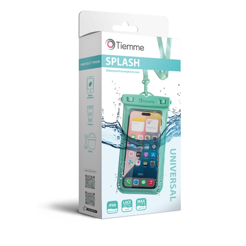 SPLASH universal waterproof case 17x8 cm TIFFANY
