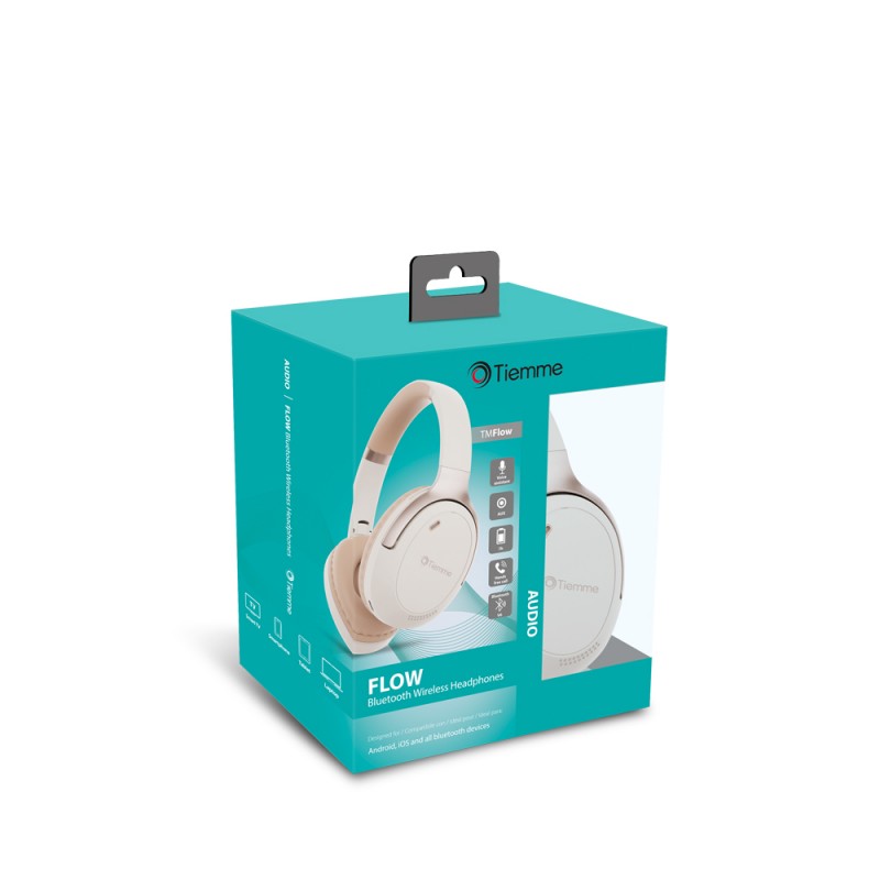 FLOW - cuffie wireless A63 - BEIGE