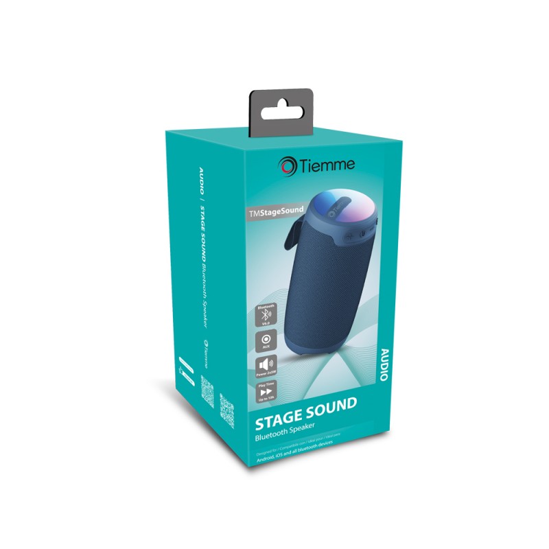 STAGE-SOUND - speaker bluetooth 2 x 5W BLUE