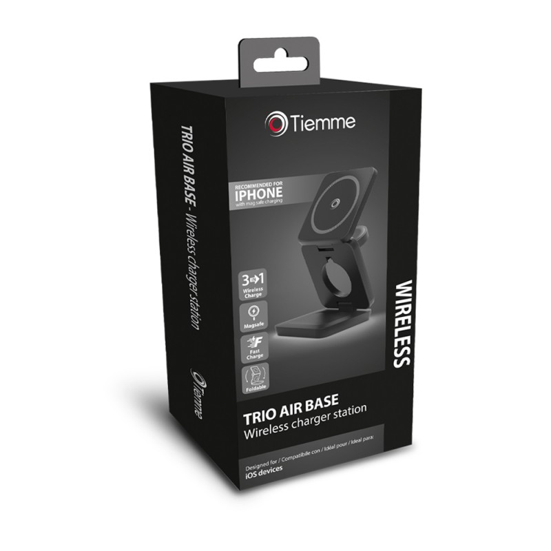 TRIO AIR-BASE - Foldable dock station 3 in 1