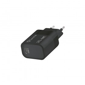 CUBE 20W - CARICA DA RETE POWER DELIVERY USB-C - NERO