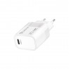 KIT CUBE - CARICA DA RETE 20W+CAVO DA USB-C A LIGHTNING - BIANCO