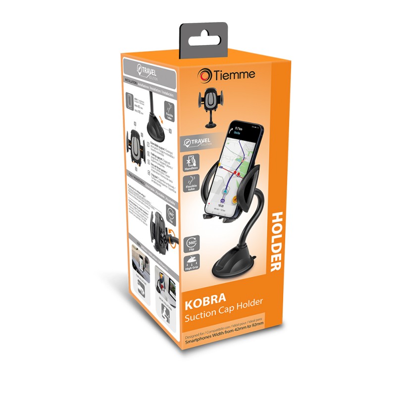 KOBRA - SUPPORTO A VENTOSA ANTISCIVOLO