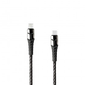 DYNAMIC 120 - CAVO 30W RINFORZATO CATARIFRANGENTE USB-C - LIGHTNING 1,2 metri