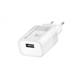CUBE 15W - WALL FAST CHARGER USB-A 15W - WHITE