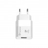 CUBE 15W - WALL FAST CHARGER USB-A 15W - WHITE