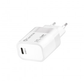CUBE 20W - CARICA DA RETE POWER DELIVERY USB-C - BIANCO